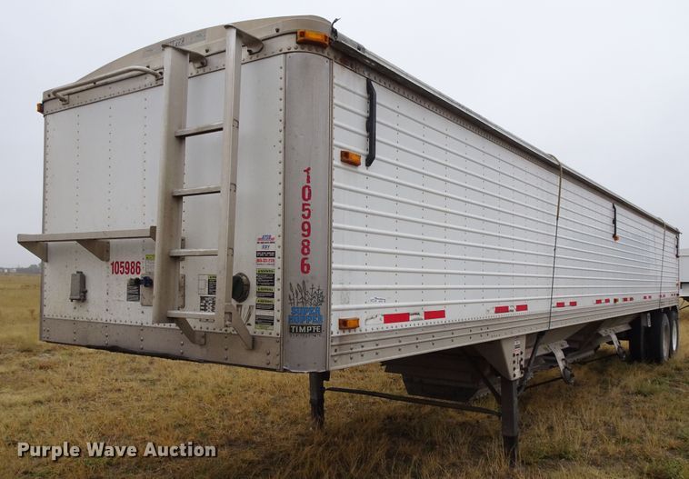 image for item GC9074 2004 Timpte double hopper grain trailer