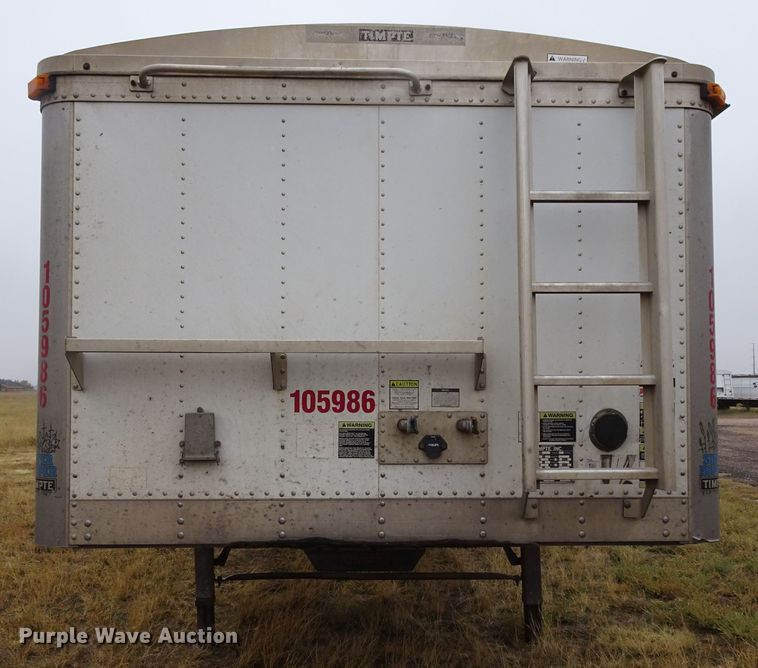 image for item GC9074 2004 Timpte double hopper grain trailer