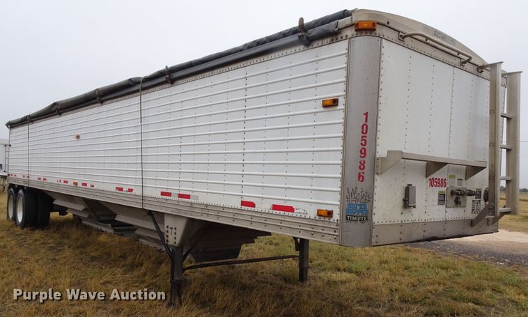 image for item GC9074 2004 Timpte double hopper grain trailer