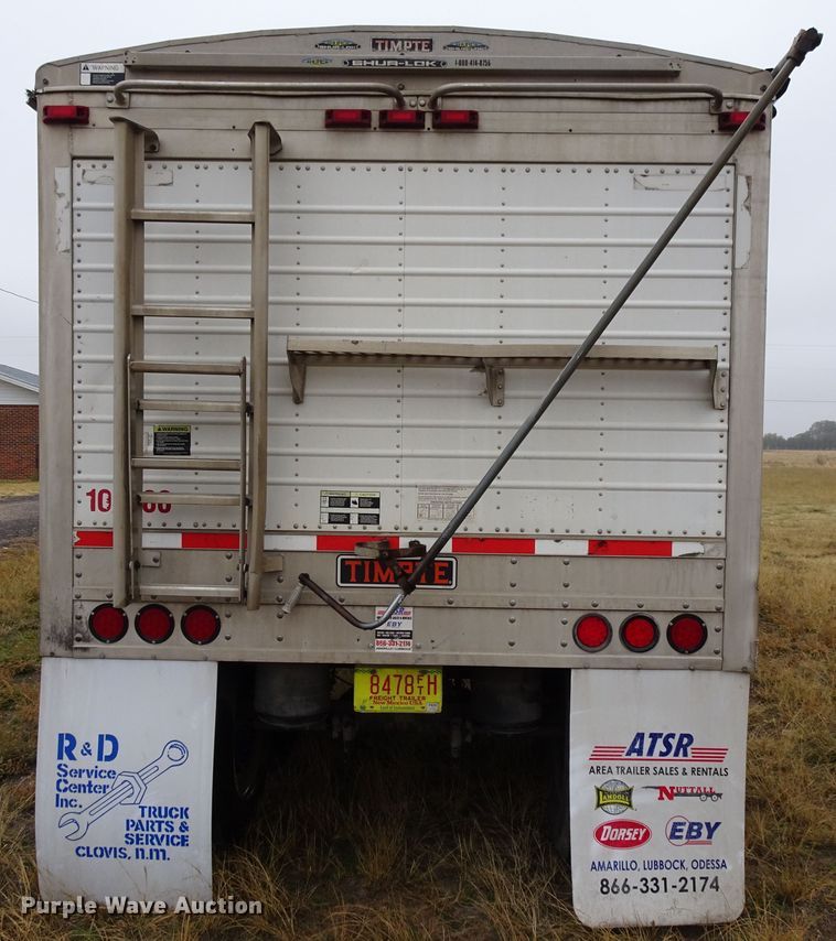 image for item GC9074 2004 Timpte double hopper grain trailer