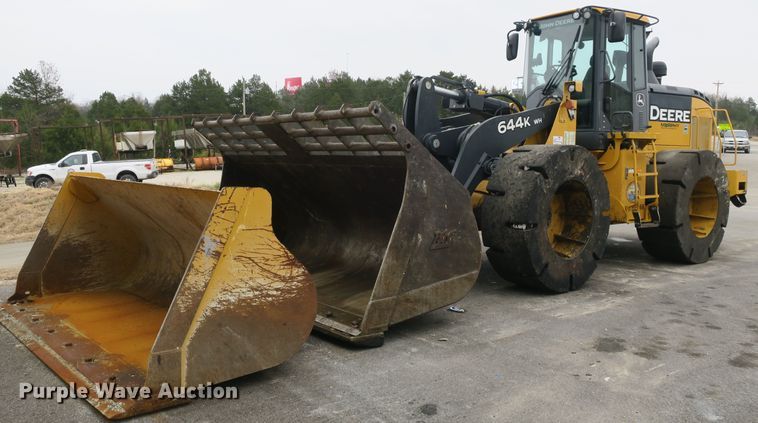 image for item DB10103 2016 John Deere 644K wheel loader