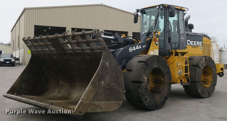 image for item DB10103 2016 John Deere 644K wheel loader
