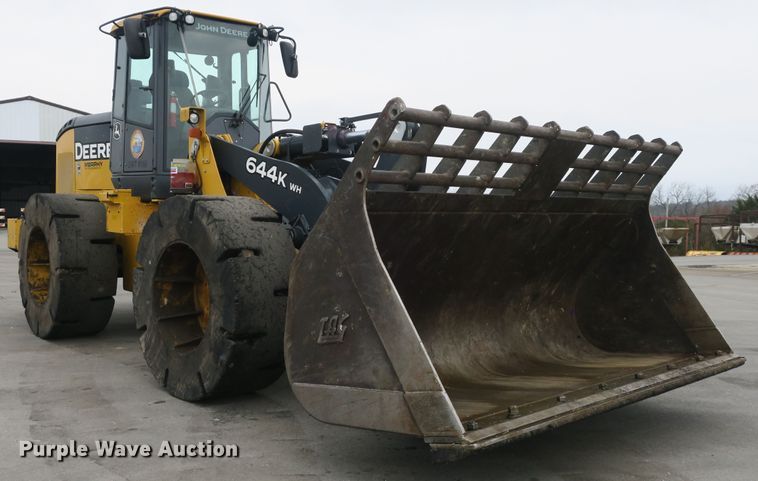 image for item DB10103 2016 John Deere 644K wheel loader