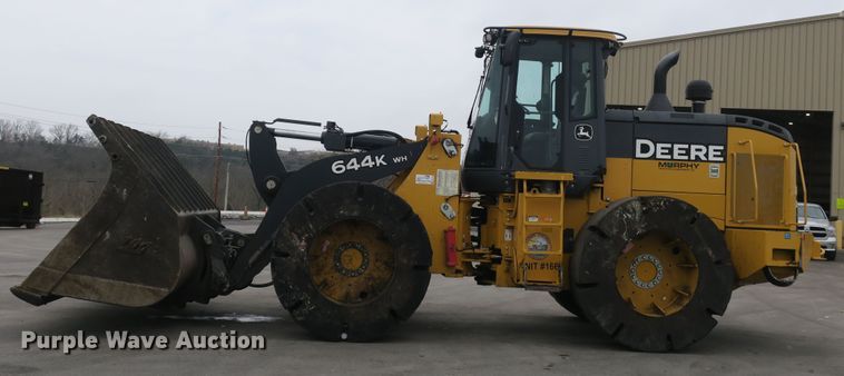 image for item DB10103 2016 John Deere 644K wheel loader