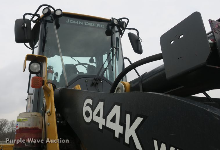image for item DB10103 2016 John Deere 644K wheel loader