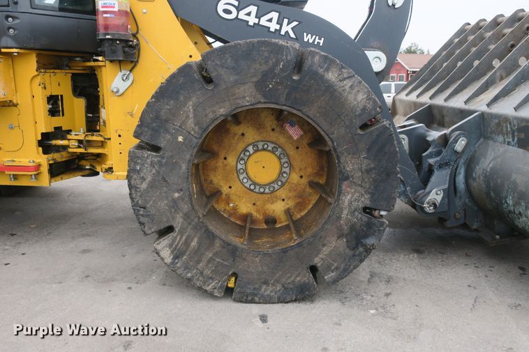 image for item DB10103 2016 John Deere 644K wheel loader