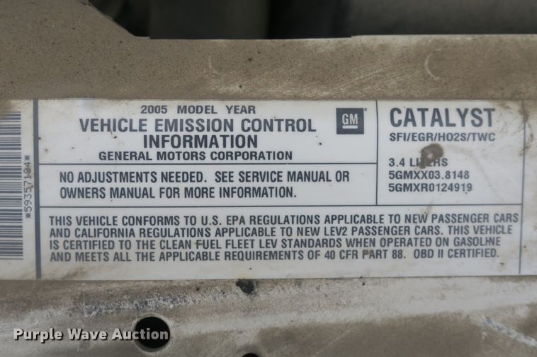 image for item DB10154 2005 Chevrolet Impala