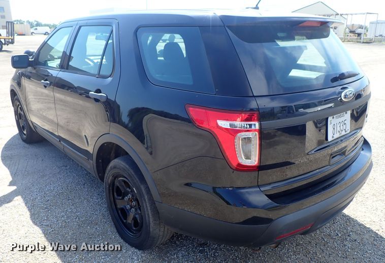 image for item DE0928 2013 Ford Explorer Police Interceptor SUV