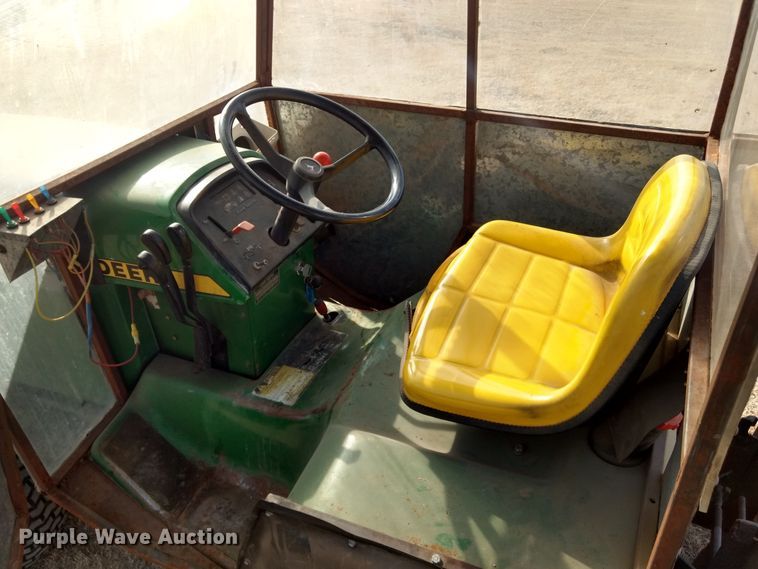 image for item DE1312 John Deere 430 lawn mower