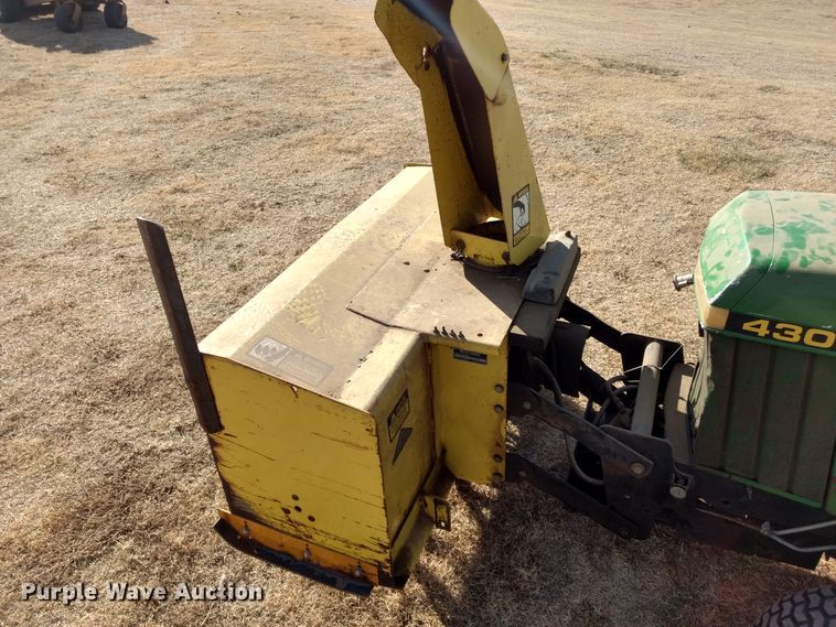 image for item DE1312 John Deere 430 lawn mower