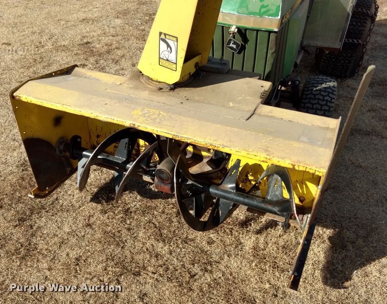 image for item DE1312 John Deere 430 lawn mower