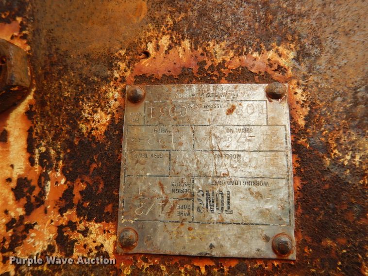 image for item DE4119 1995 International 4900 crane truck