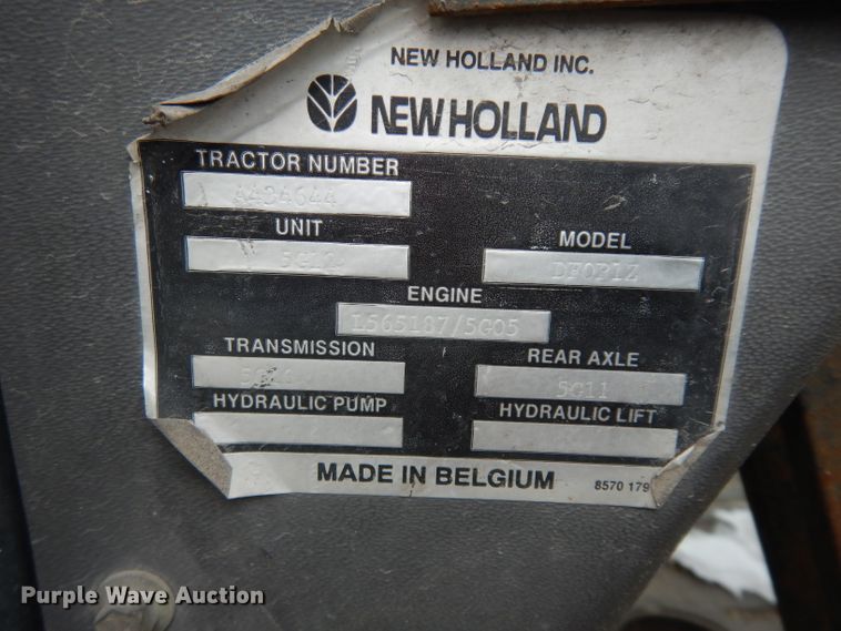 image for item DE4121 Ford 555D backhoe