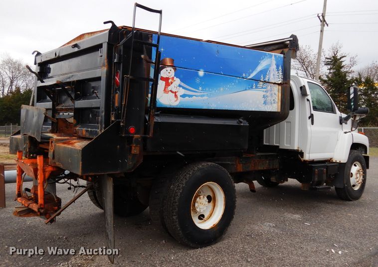 image for item DE4129 2004 GMC 7500 dump truck
