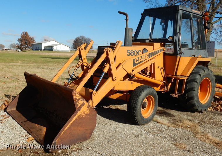 image for item DE4157 1979 Case 580C backhoe