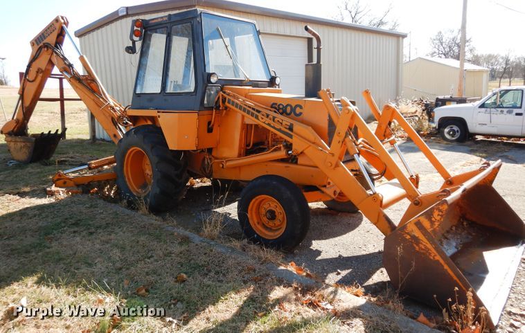 image for item DE4157 1979 Case 580C backhoe