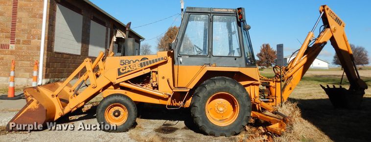 image for item DE4157 1979 Case 580C backhoe