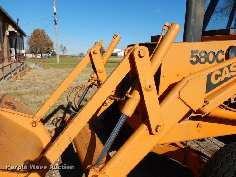 image for item DE4157 1979 Case 580C backhoe
