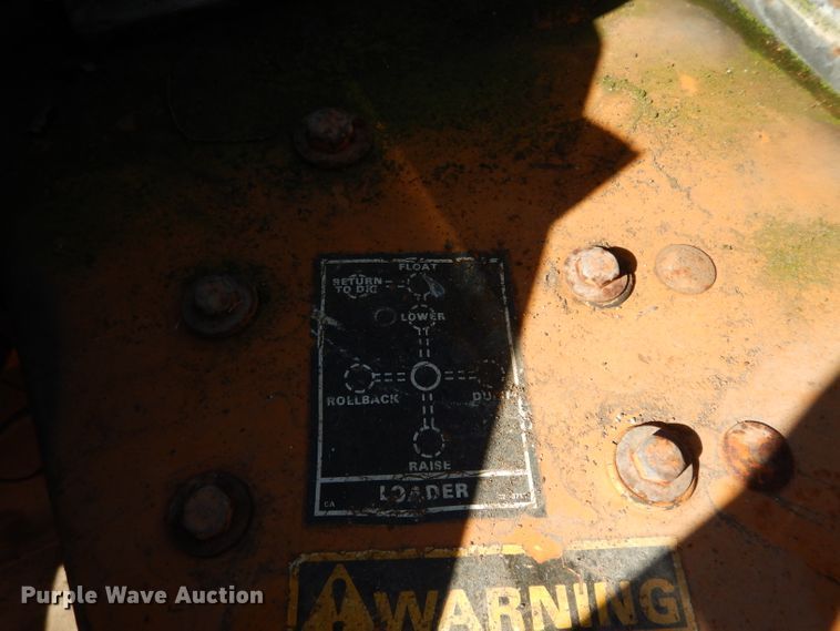 image for item DE4157 1979 Case 580C backhoe