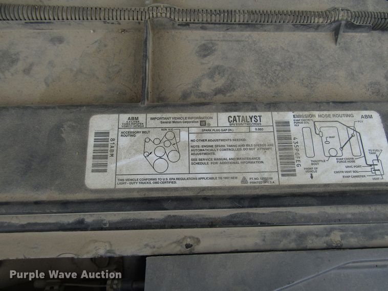 image for item DG6602 1997 GMC Sierra 1500 pickup truck