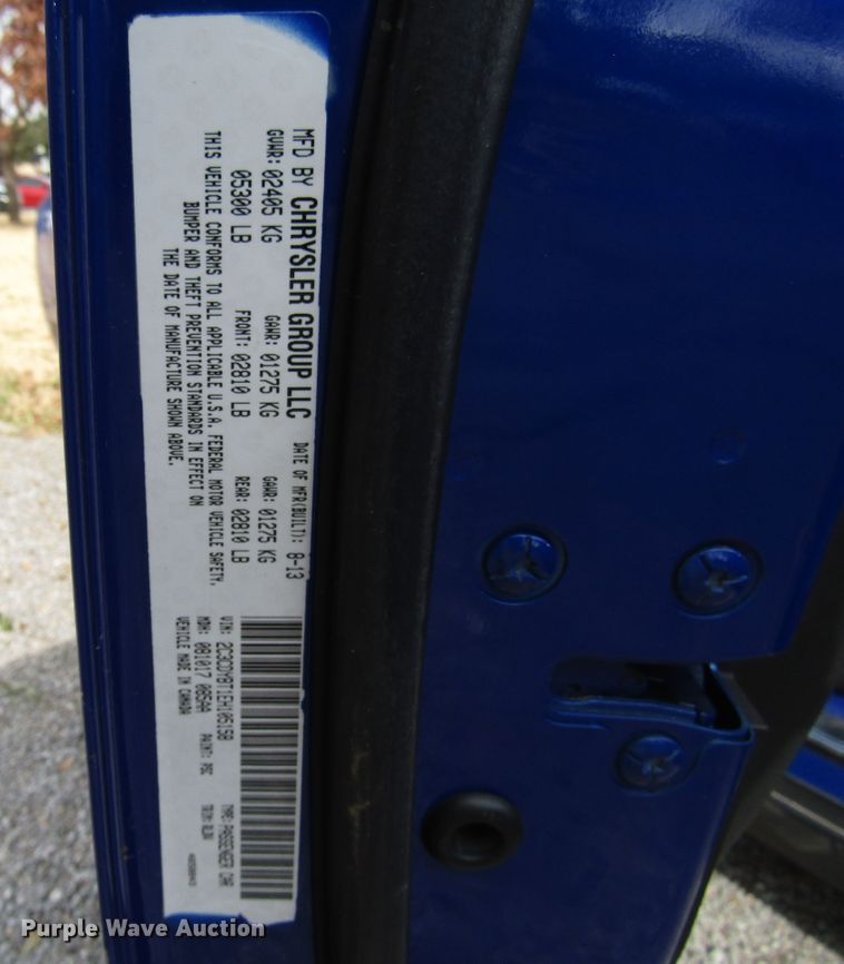 image for item DG6736 2014 Dodge Challenger