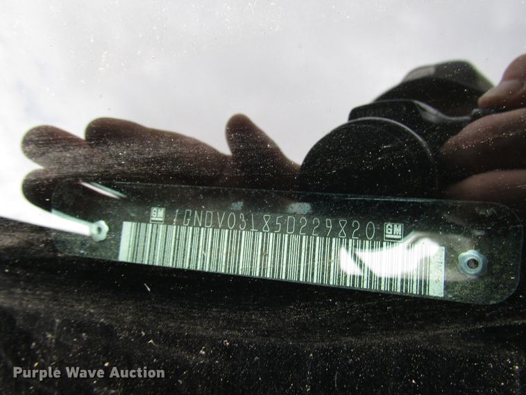 image for item DG6739 2005 Chevrolet Uplander SUV