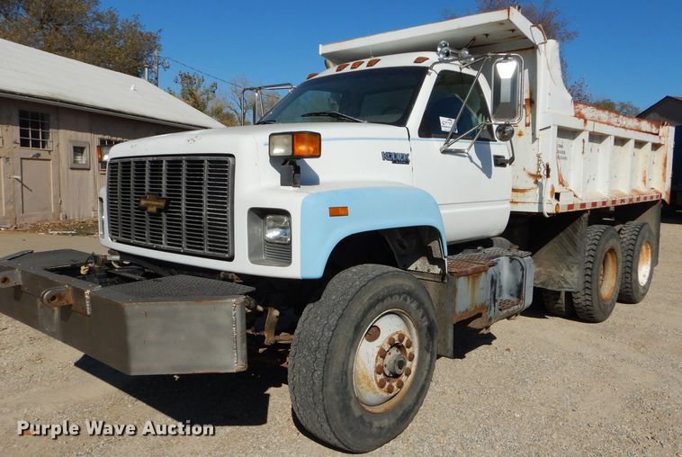 image for item DH2699 1996 Chevrolet Kodiak C6500 dump truck