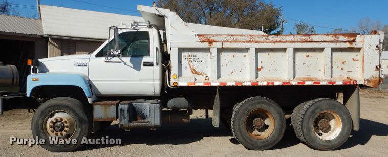 image for item DH2699 1996 Chevrolet Kodiak C6500 dump truck