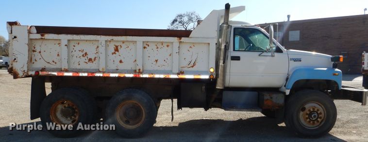 image for item DH2699 1996 Chevrolet Kodiak C6500 dump truck