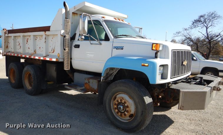 image for item DH2699 1996 Chevrolet Kodiak C6500 dump truck