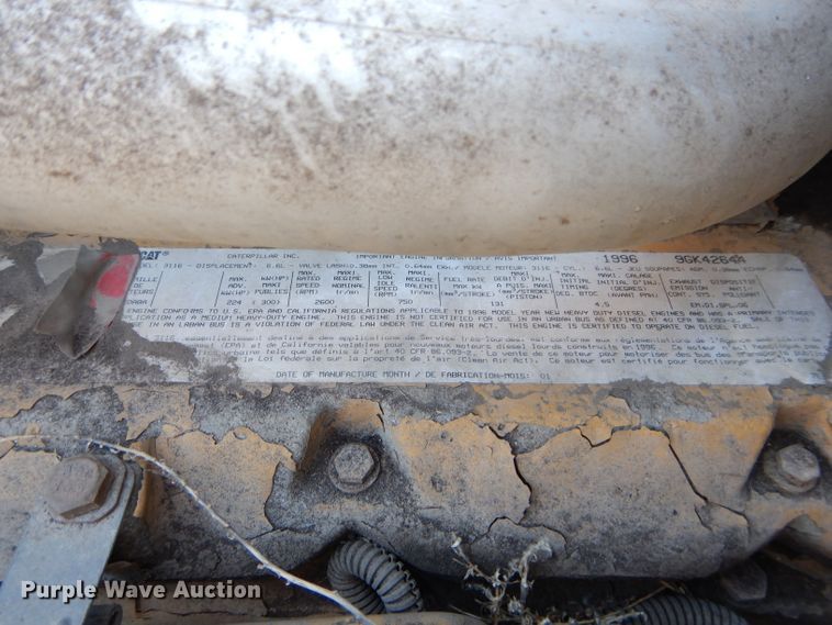 image for item DH2699 1996 Chevrolet Kodiak C6500 dump truck