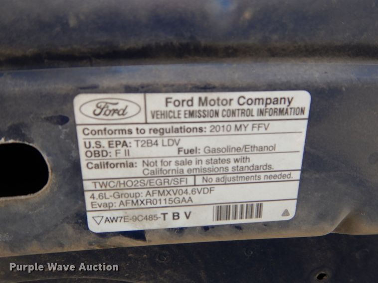 image for item DH2701 2010 Ford Crown Victoria Police Interceptor