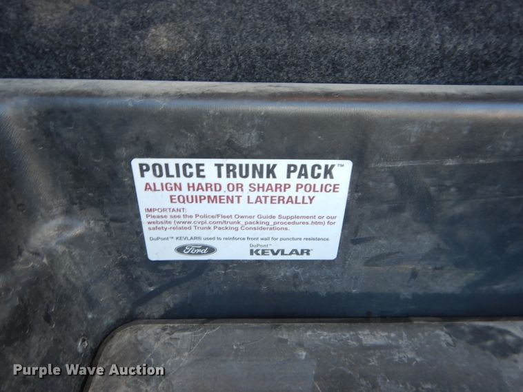 image for item DH4255 2008 Ford Crown Victoria Police Interceptor