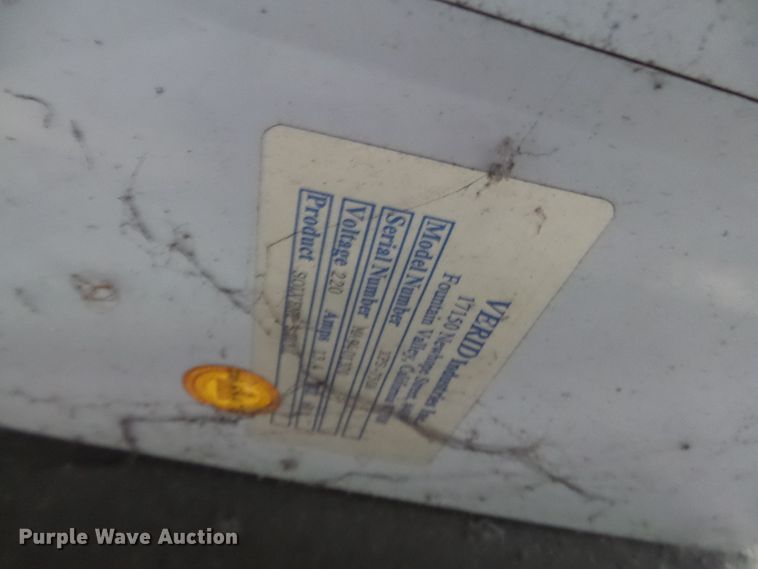 image for item DH7805 Verid Industries XPS-750A solvent recycler