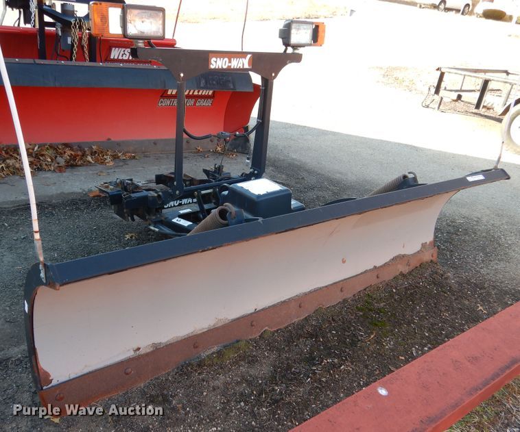 image for item EK9127 Sno-Way 8'W snow plow