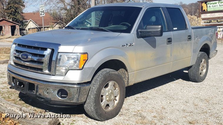 image for item ET9987 2012 Ford F150 SuperCrew pickup truck