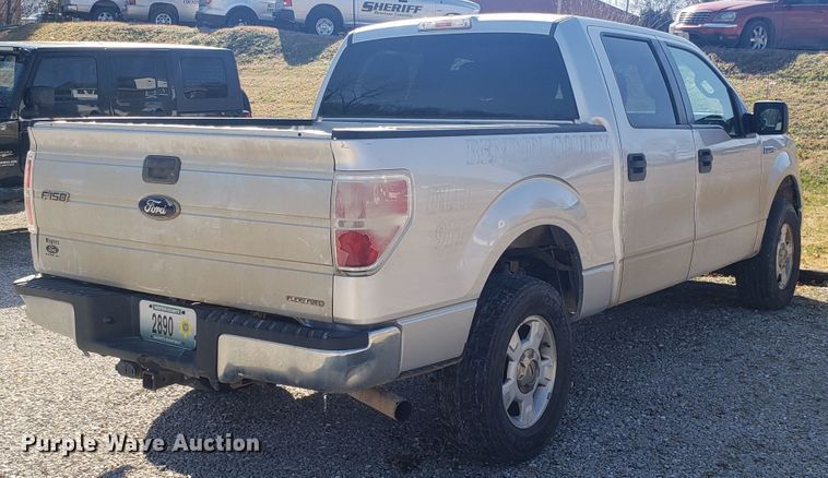 image for item ET9987 2012 Ford F150 SuperCrew pickup truck