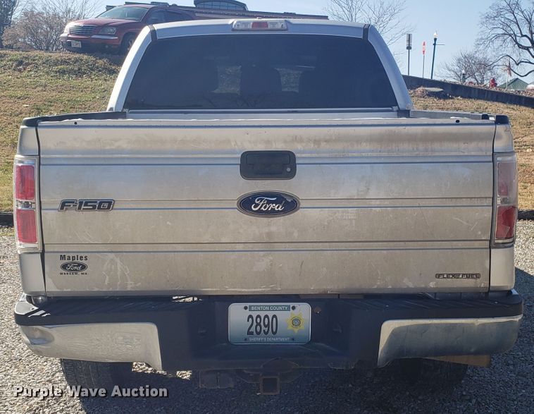 image for item ET9987 2012 Ford F150 SuperCrew pickup truck