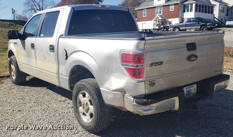 image for item ET9987 2012 Ford F150 SuperCrew pickup truck