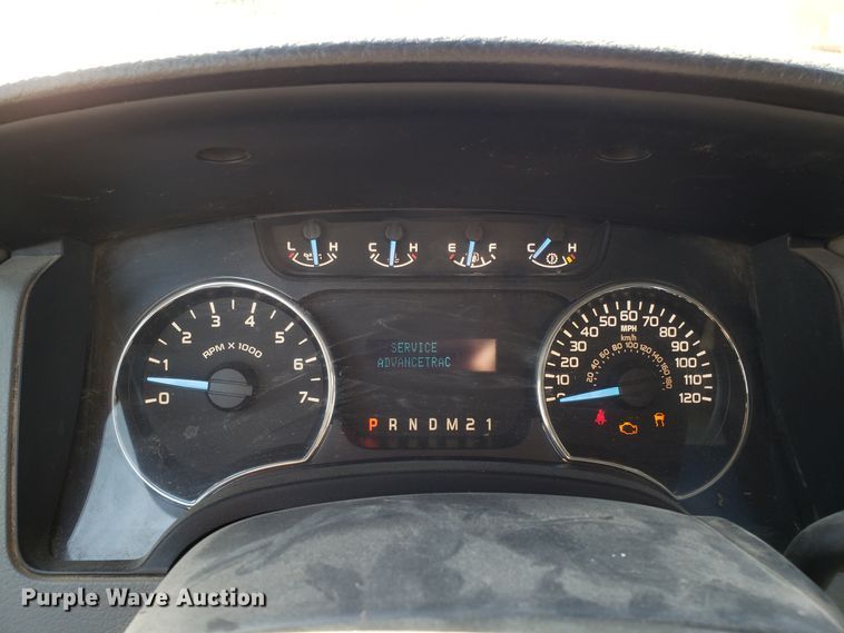 image for item ET9987 2012 Ford F150 SuperCrew pickup truck