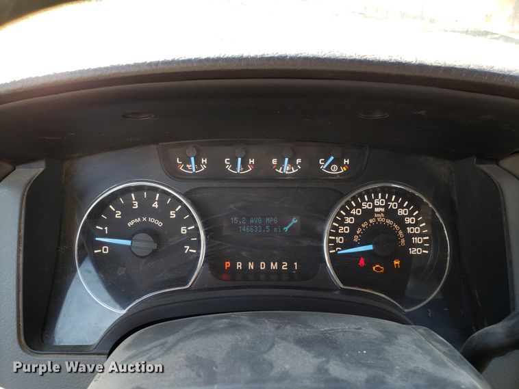 image for item ET9987 2012 Ford F150 SuperCrew pickup truck