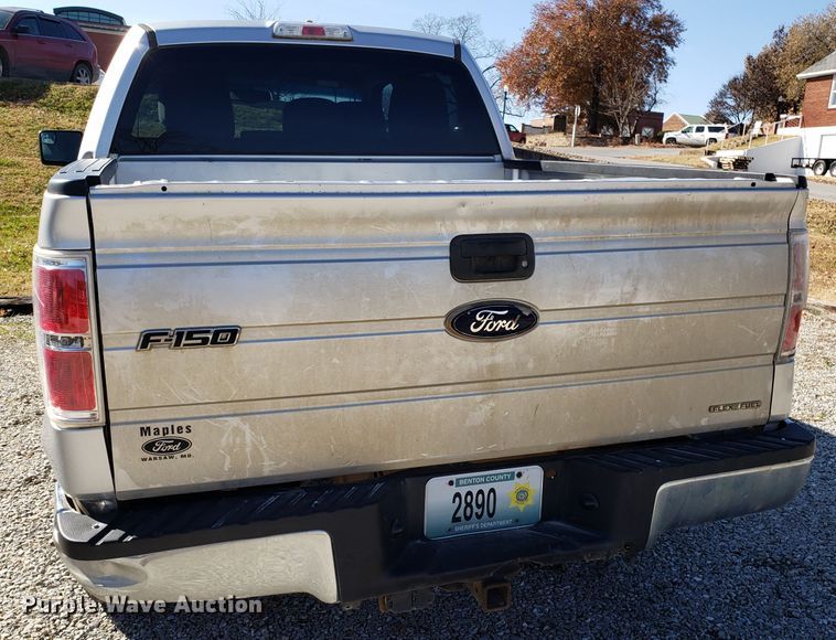 image for item ET9987 2012 Ford F150 SuperCrew pickup truck