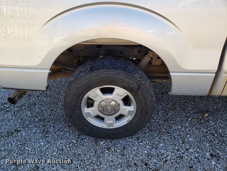 image for item ET9987 2012 Ford F150 SuperCrew pickup truck