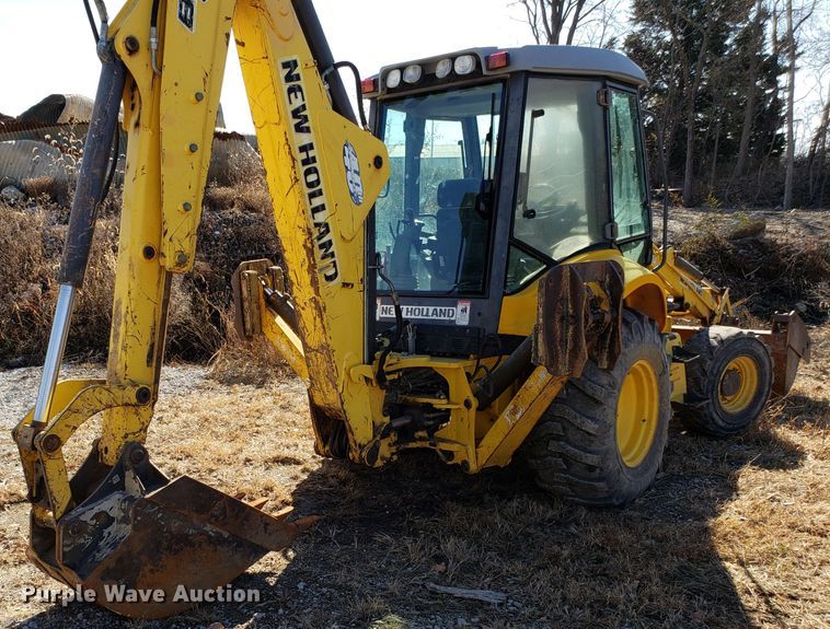 image for item ET9988 New Holland B95LR backhoe