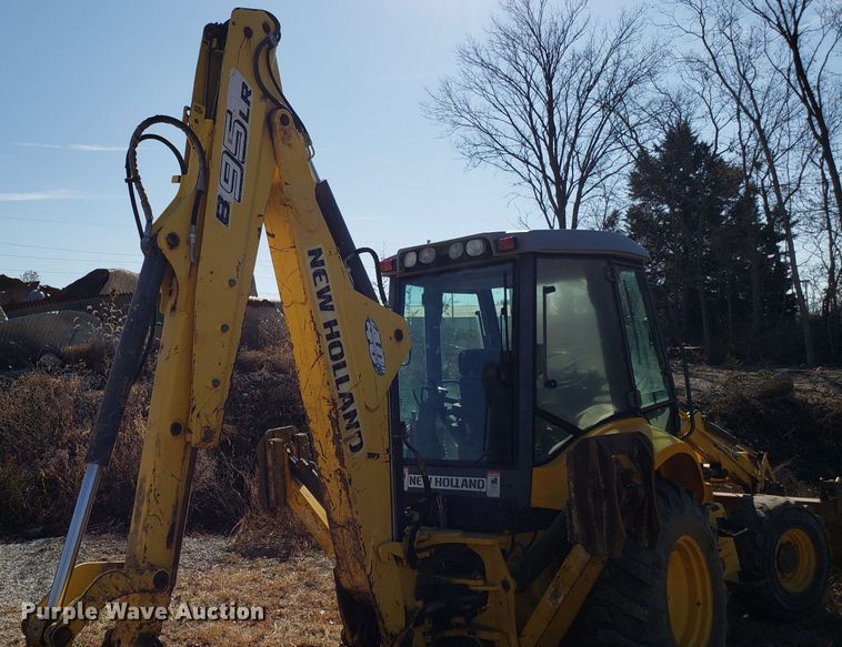 image for item ET9988 New Holland B95LR backhoe