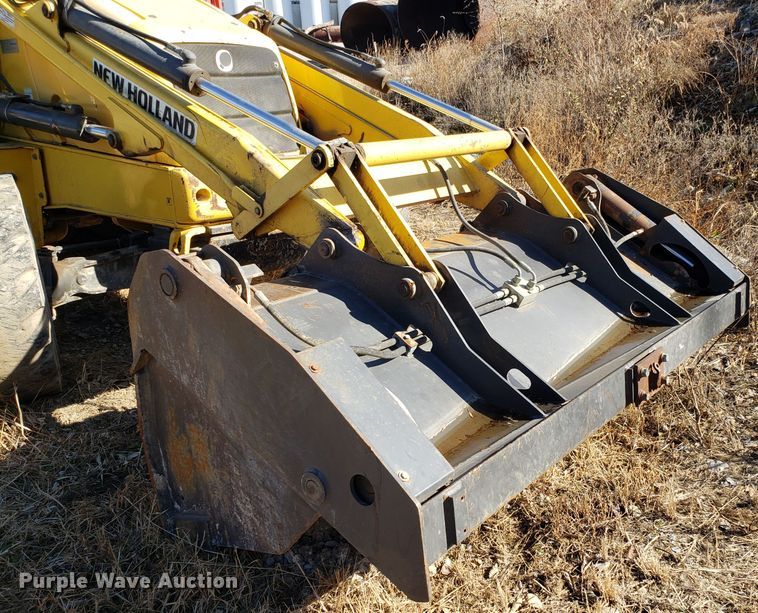 image for item ET9988 New Holland B95LR backhoe