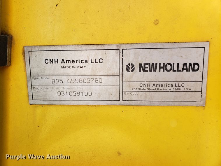 image for item ET9988 New Holland B95LR backhoe