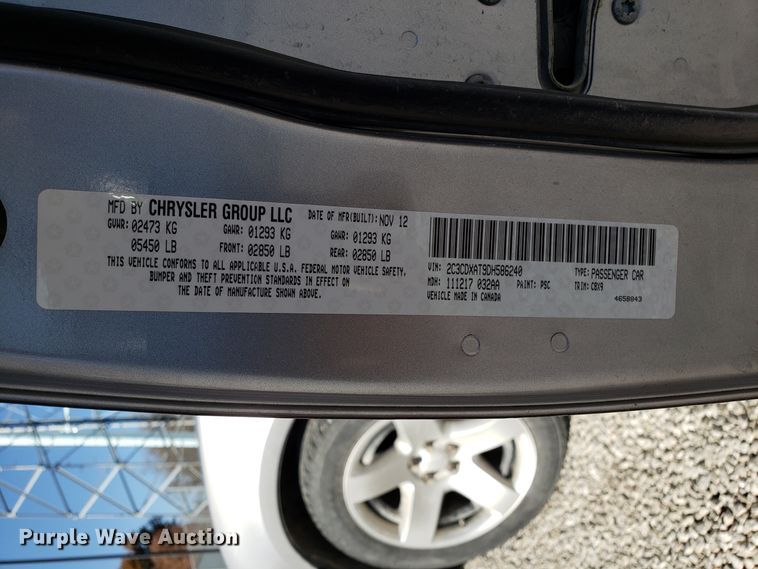 image for item ET9991 2013 Dodge Charger Police