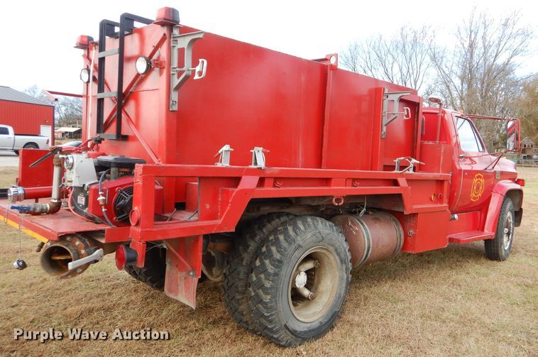 image for item FA9894 1973 Chevrolet C65 fire tanker truck