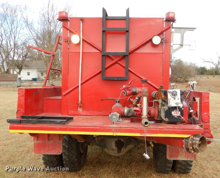 image for item FA9894 1973 Chevrolet C65 fire tanker truck